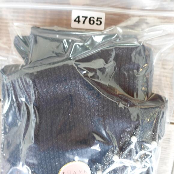 St John Dress Womens 6 Black Caviar Beaded Embellished Knit Cocktail NWT $1695 - Picture 12 of 12